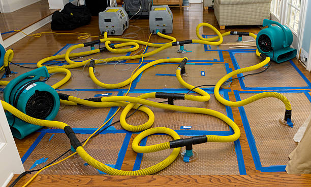 Professional Water Extraction technician working in Old Fort, OH